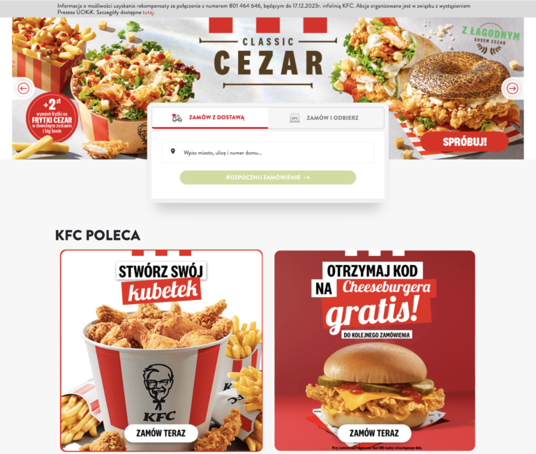 🍗 KFC Poland: A Tasty Experience for Every Meal